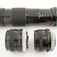 Canon FD 50mm F1.8 S.C. + 28mm F2.8 S.C. + 100-200mm F5.6 Lens from Japan #9990