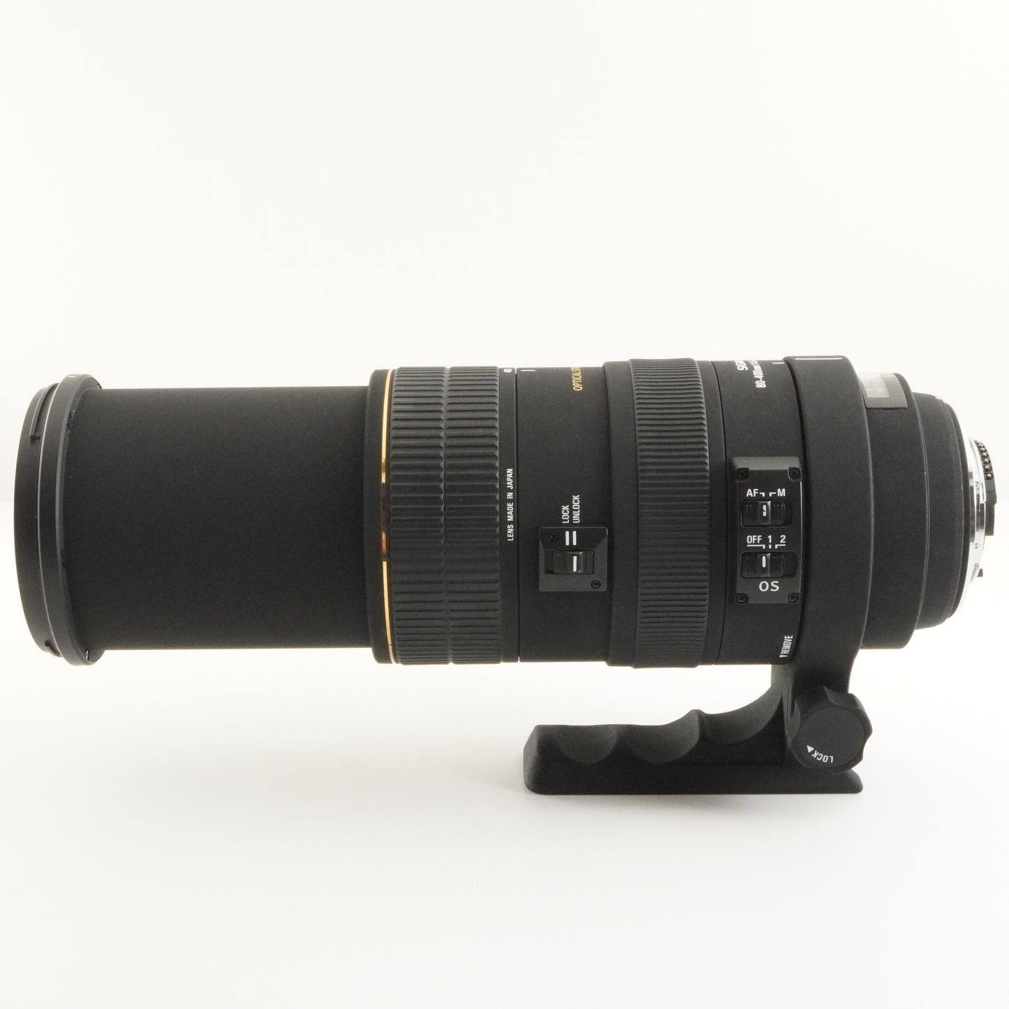 SIGMA APO 80-400mm F4.5-5.6 EX DG OS For Nikon + Case AF Lens from Japan #7188