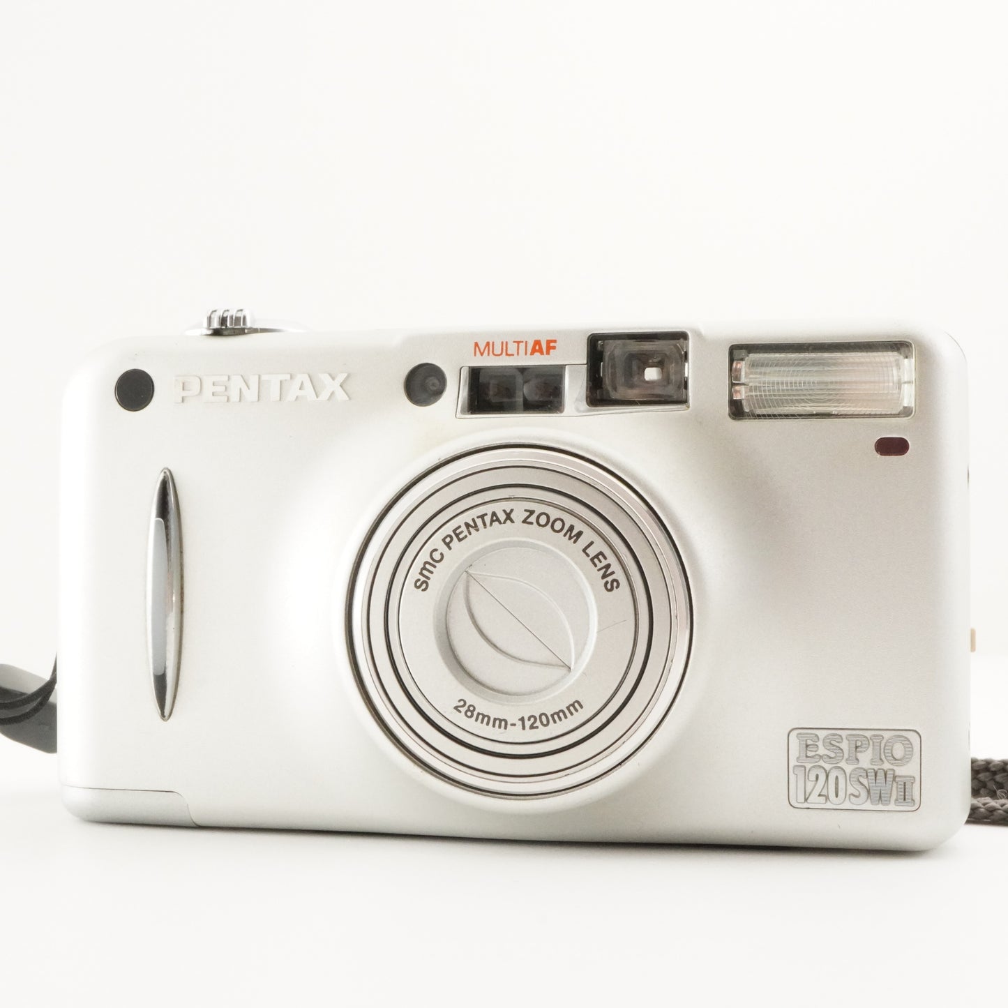 PENTAX ESPIO 120SW II Silver Point & Shoot Film Camera from Japan #5853