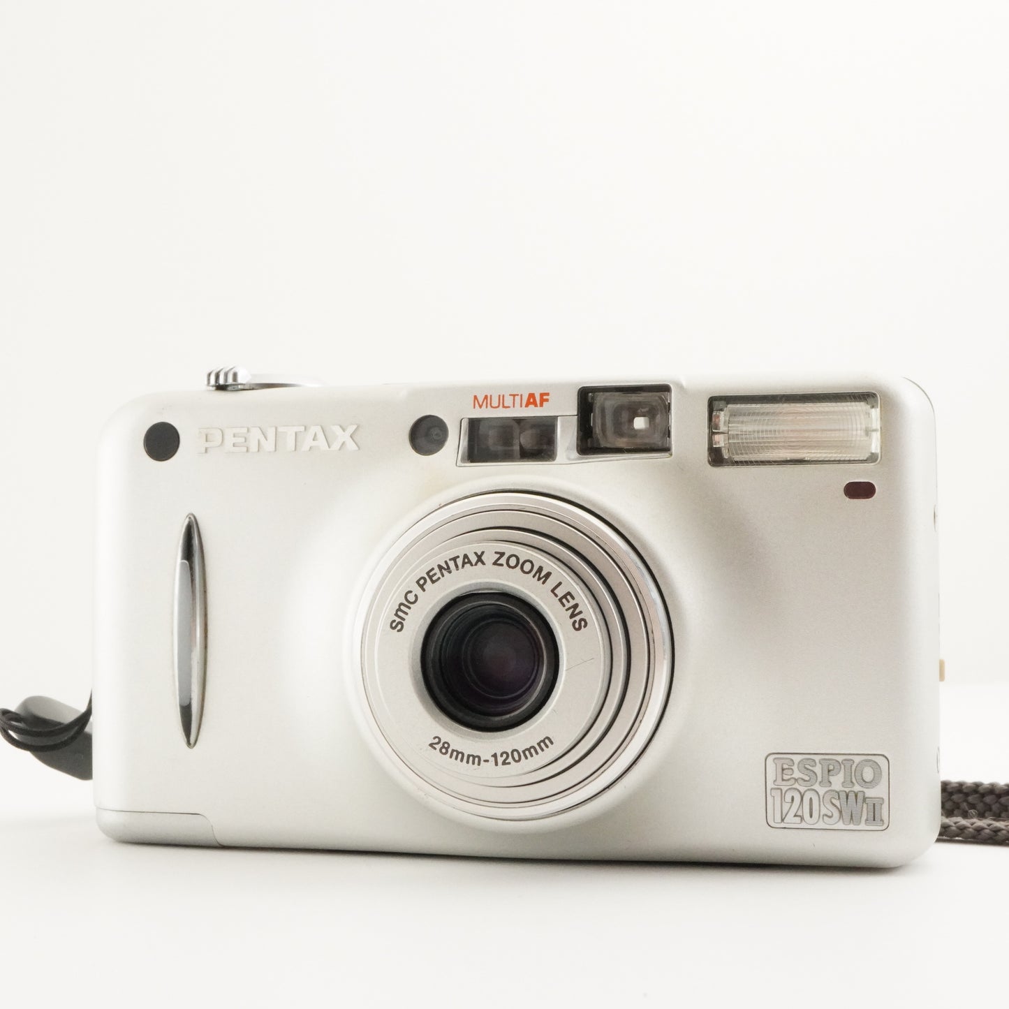 PENTAX ESPIO 120SW II Silver Point & Shoot Film Camera from Japan #5853