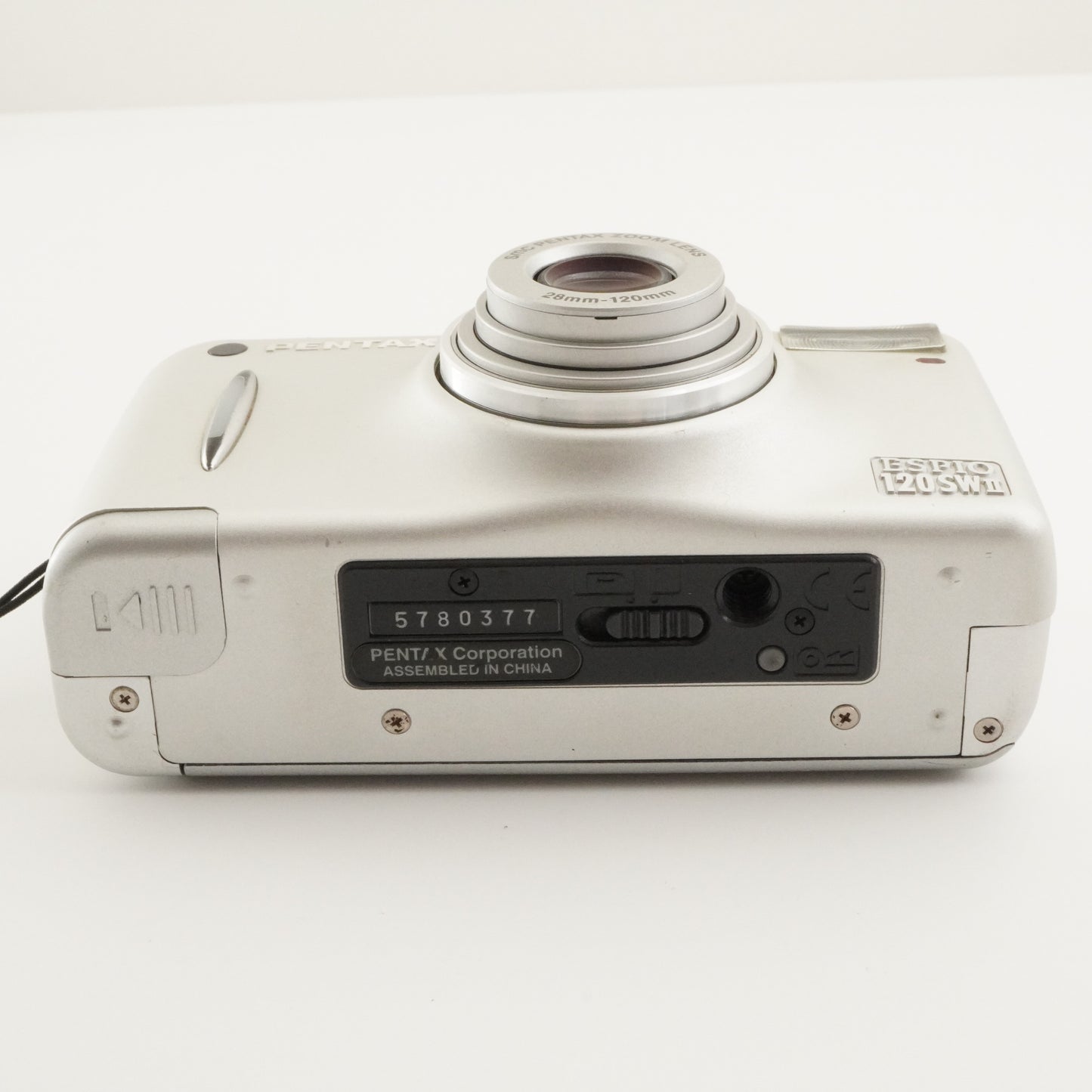 PENTAX ESPIO 120SW II Silver Point & Shoot Film Camera from Japan #5853
