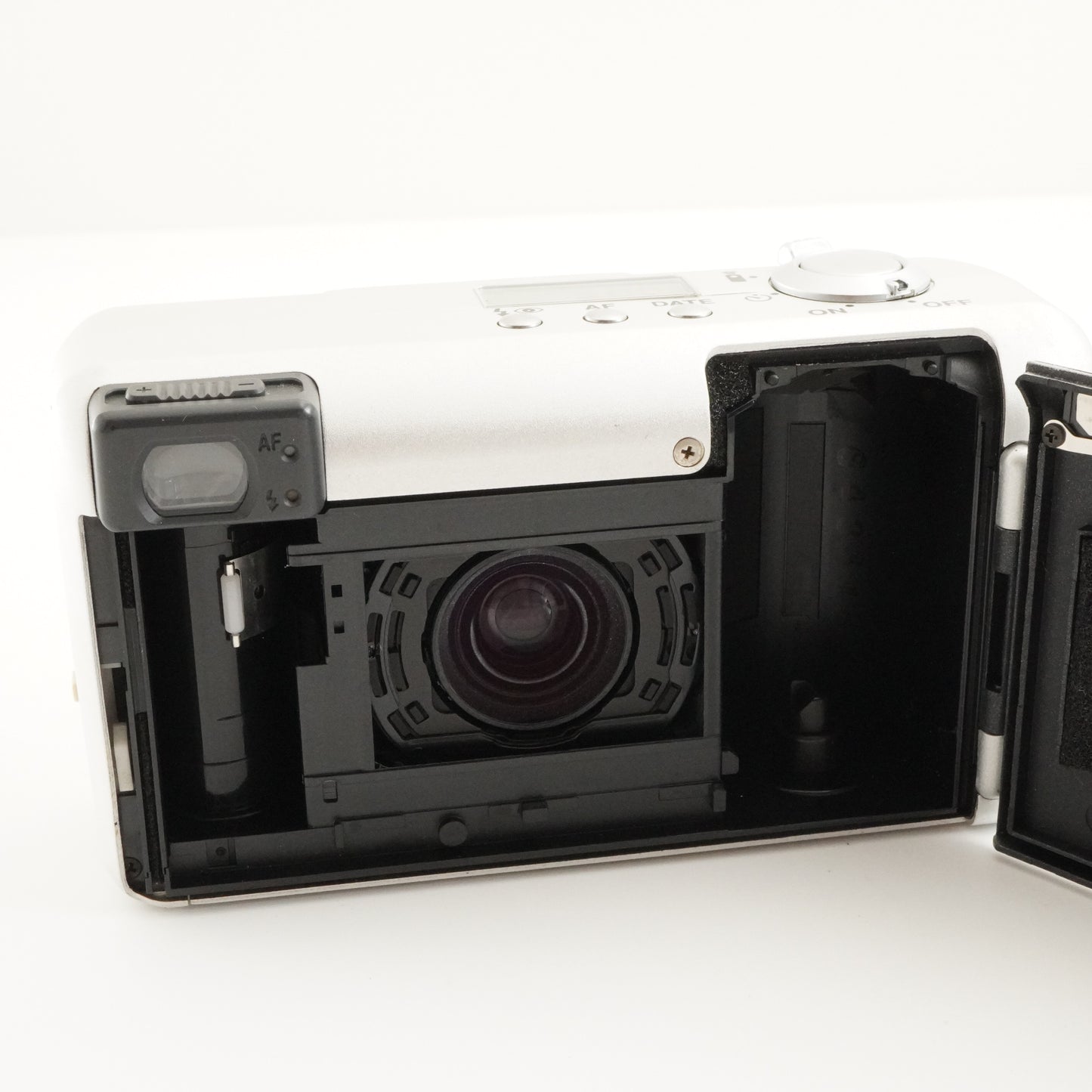 PENTAX ESPIO 120SW II Silver Point & Shoot Film Camera from Japan #5853