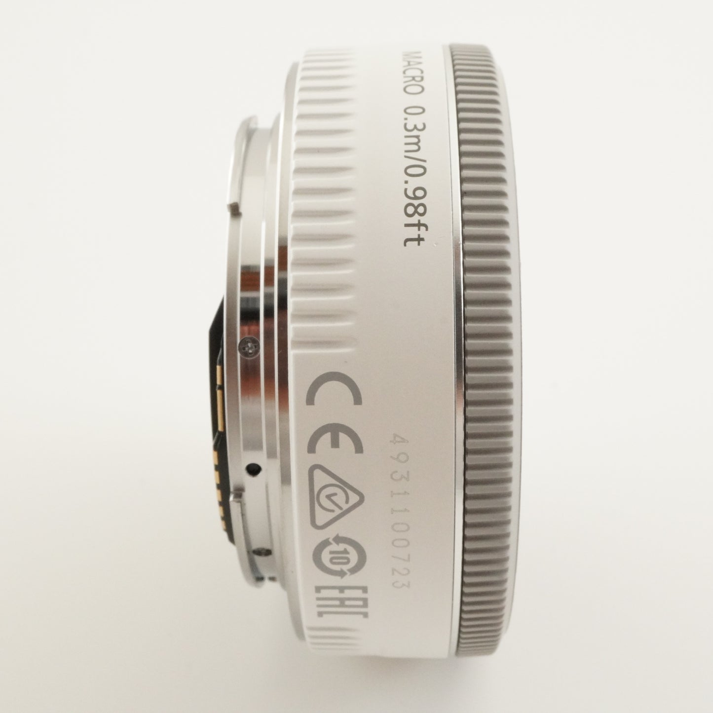 Canon EF 40mm F2.8 STM White AF Prime Lens from Japan #7255