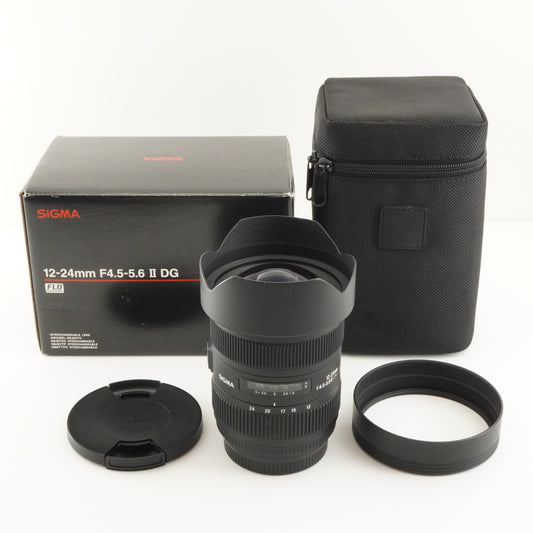 Sigma 12-24mm 4.5-5.6 AF II DG HSM for Canon AF ZOOM Lens from Japan #7185