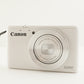 Canon PowerShot S200 White In Box With 4GB SDHC Card from Japan #6794