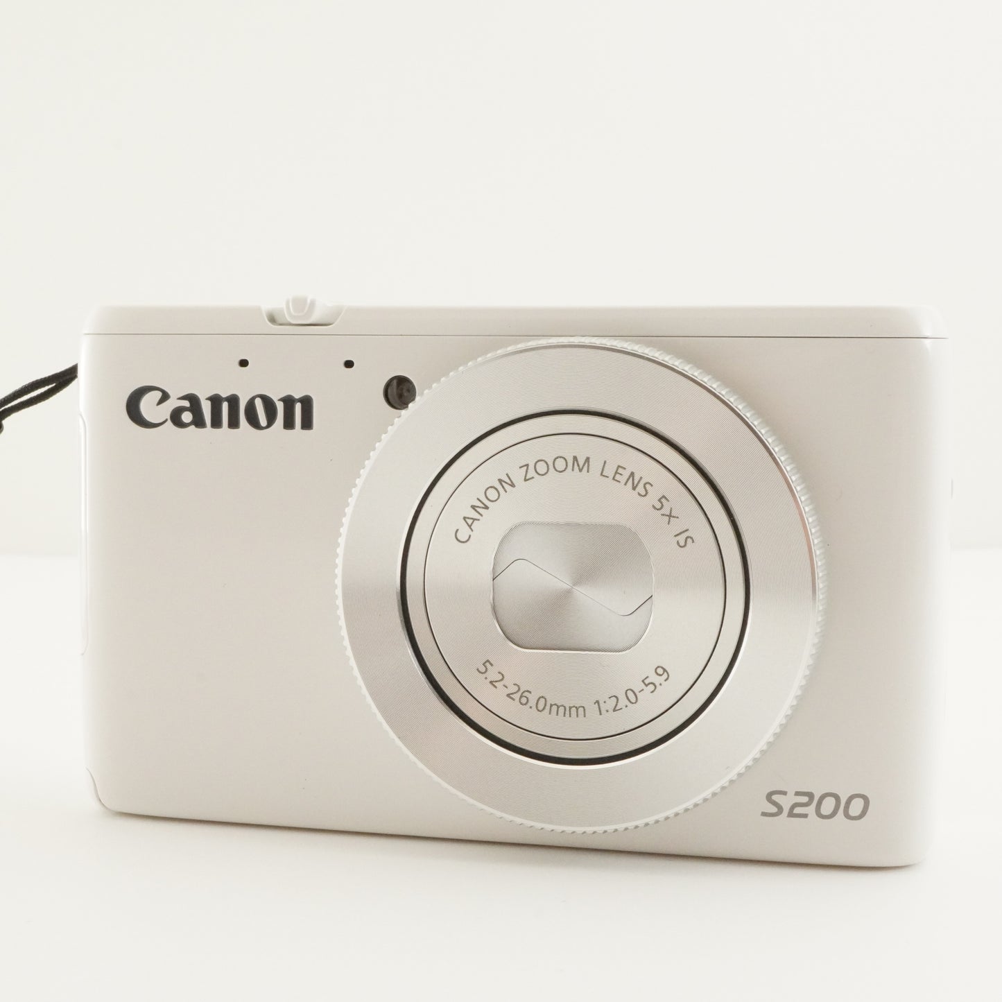 Canon PowerShot S200 White In Box With 4GB SDHC Card from Japan #6794