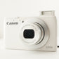 Canon PowerShot S200 White In Box With 4GB SDHC Card from Japan #6794