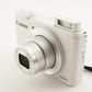 Canon PowerShot S200 White In Box With 4GB SDHC Card from Japan #6794