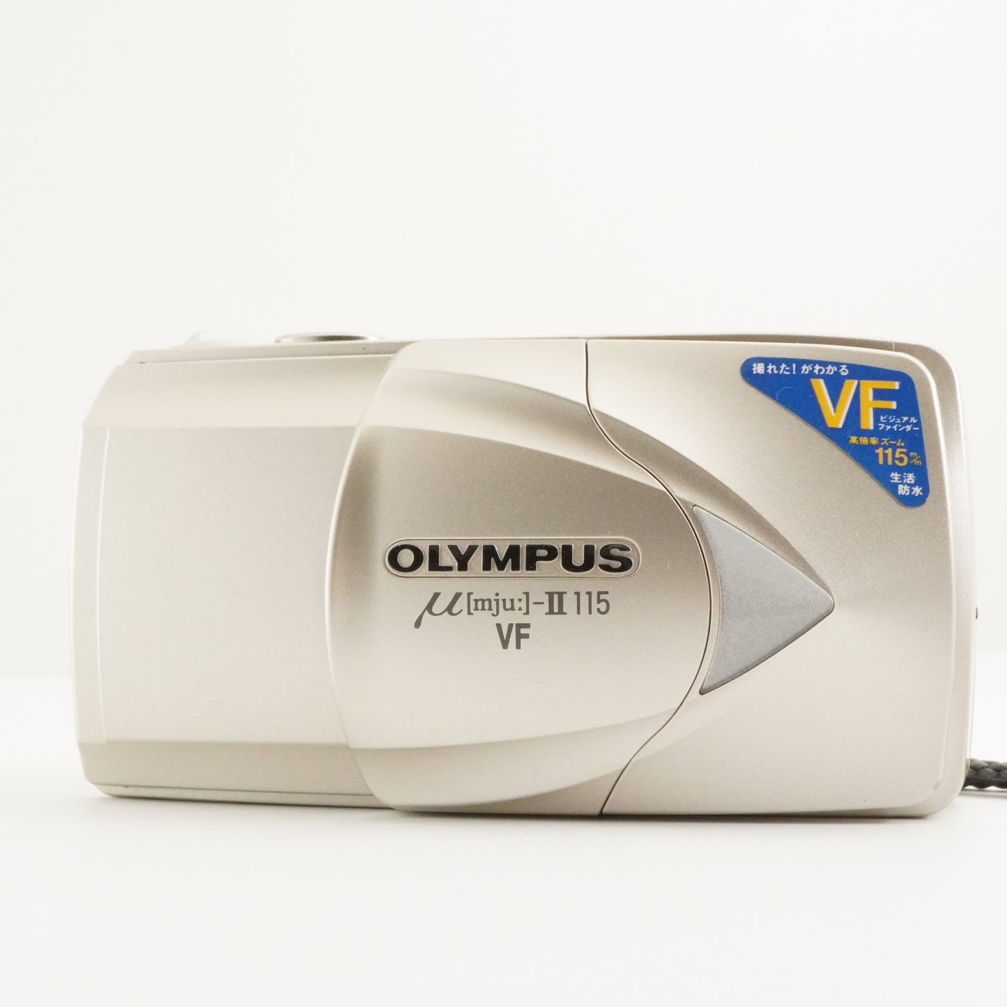 OLYMPUS mju II 115 VF [mju:] + Case Point & Shoot Film Camera from Japan #4983