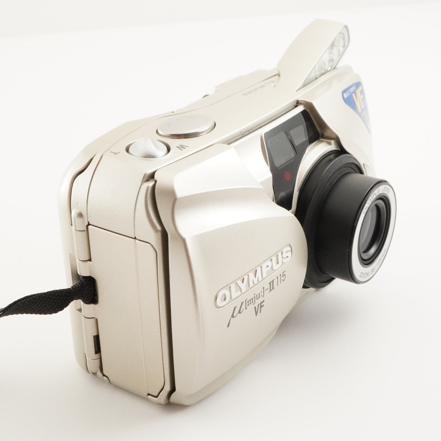 OLYMPUS mju II 115 VF [mju:] + Case Point & Shoot Film Camera from Japan #4983