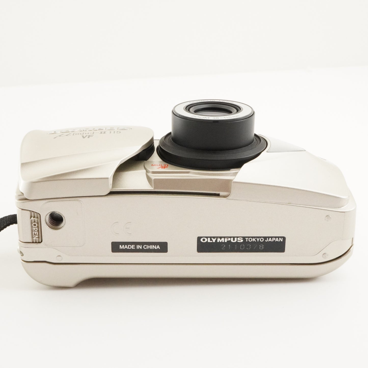 OLYMPUS mju II 115 VF [mju:] + Case Point & Shoot Film Camera from Japan #4983