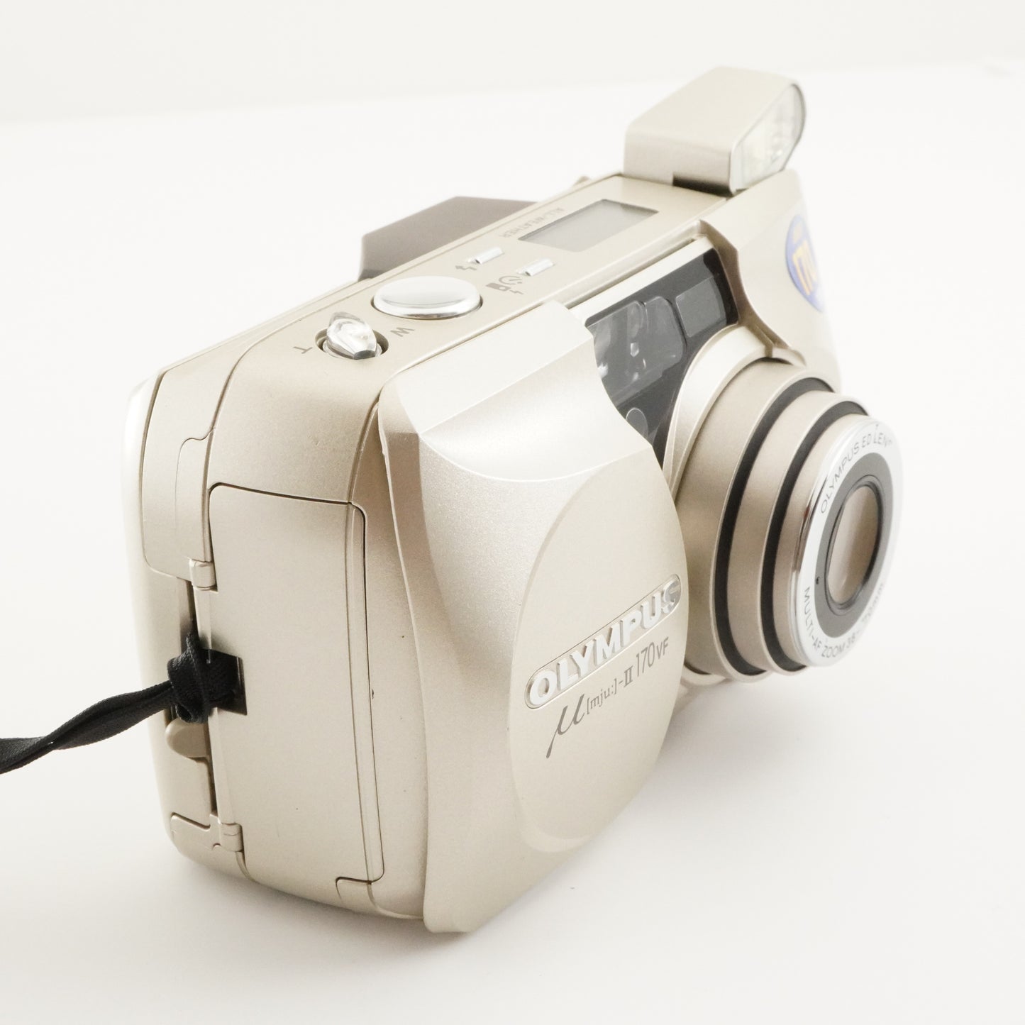 OLYMPUS mju II 170VF [mju:] + RC-200 Point & Shoot Film Camera from Japan #5546