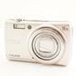 FUJIFILM FINEPIX F200 EXR Silver In Box With 4GB SDHC Card from Japan #6882