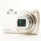 FUJIFILM FINEPIX F200 EXR Silver In Box With 4GB SDHC Card from Japan #6882