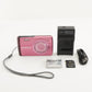 OLYMPUS STYLUS VH-410 Pink With 4GB SDHC Card Digital Camera from Japan #4021