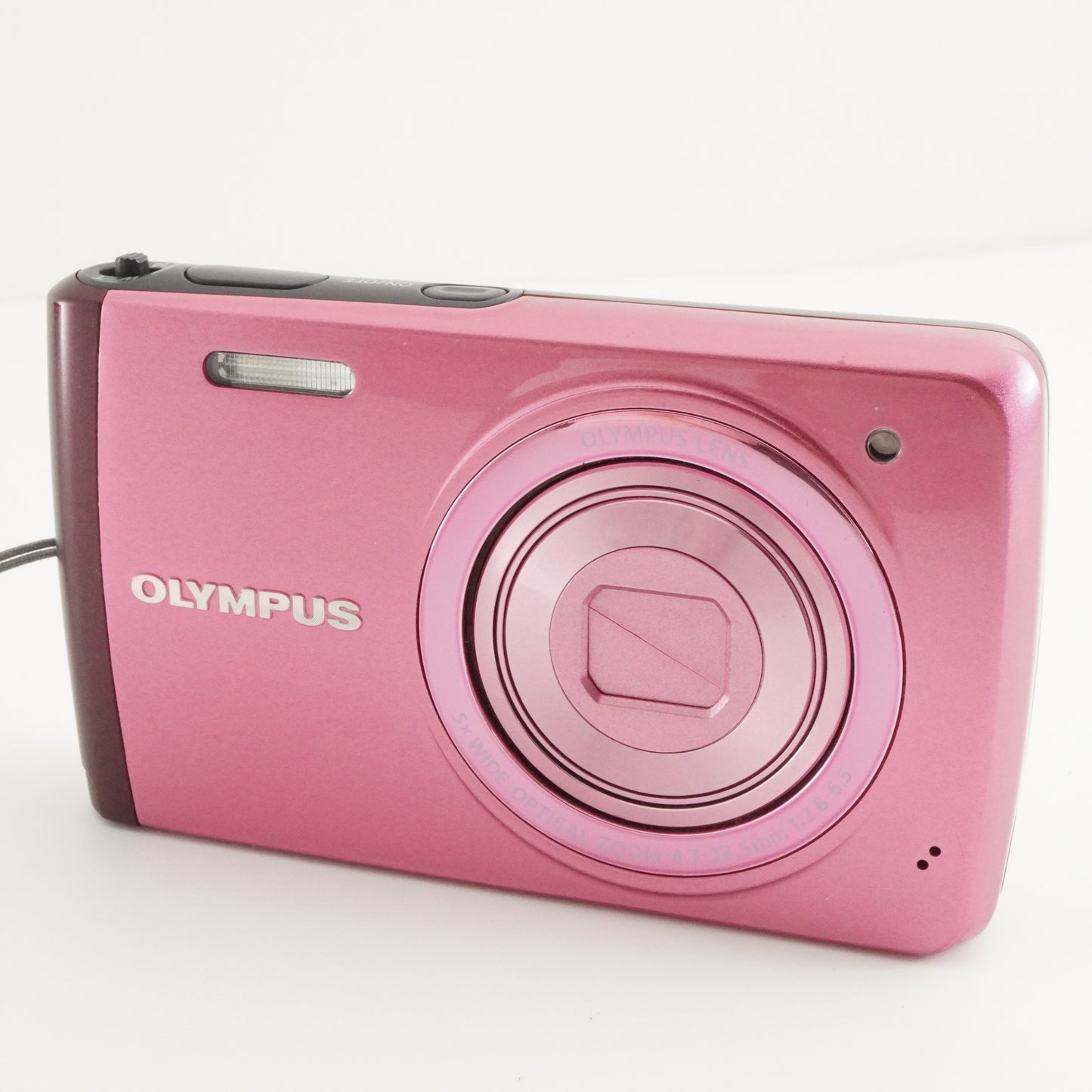OLYMPUS STYLUS VH-410 Pink With 4GB SDHC Card Digital Camera from Japan #4021