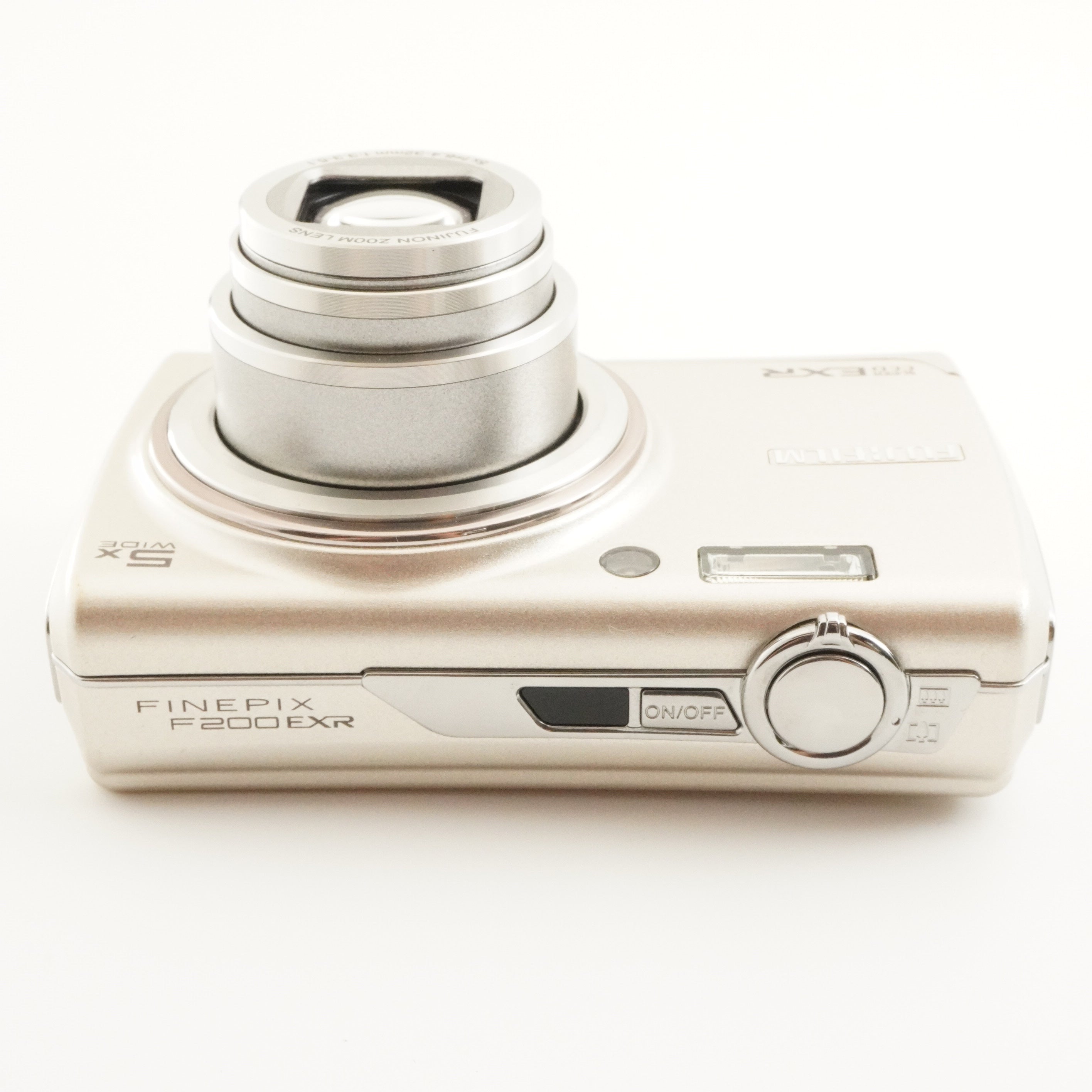 FUJIFILM FINEPIX F200 EXR Silver In Box With 4GB SDHC Card