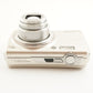FUJIFILM FINEPIX F200 EXR Silver In Box With 4GB SDHC Card from Japan #6882