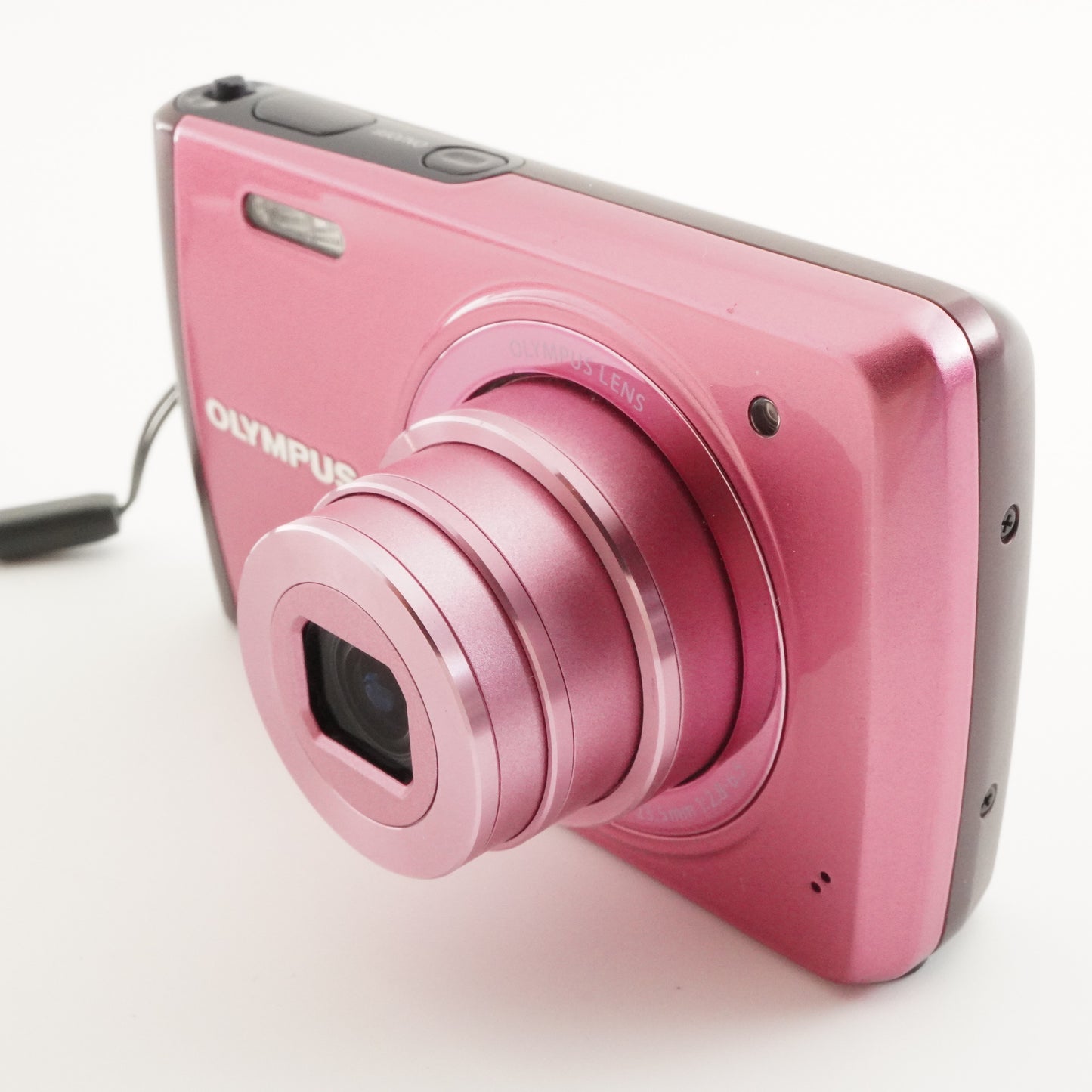 OLYMPUS STYLUS VH-410 Pink With 4GB SDHC Card Digital Camera from Japan #4021