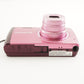 OLYMPUS STYLUS VH-410 Pink With 4GB SDHC Card Digital Camera from Japan #4021