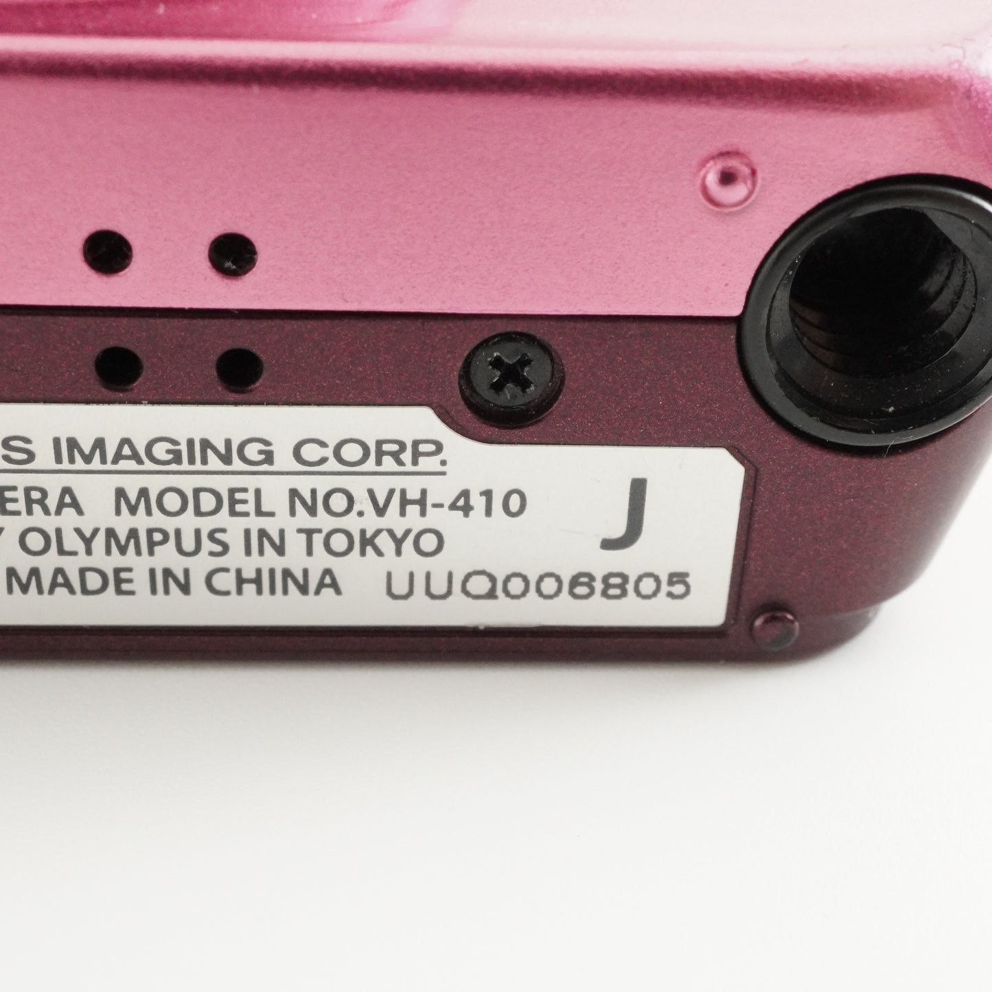 OLYMPUS STYLUS VH-410 Pink With 4GB SDHC Card Digital Camera from Japan #4021