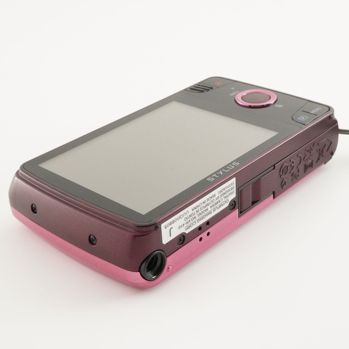 OLYMPUS STYLUS VH-410 Pink With 4GB SDHC Card Digital Camera from Japan #4021