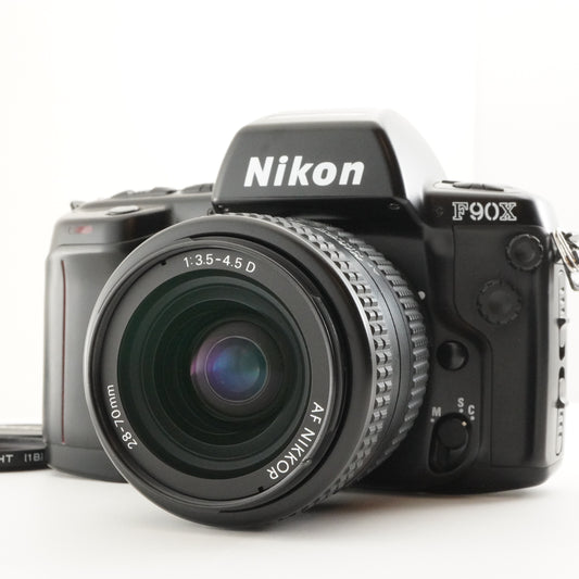 Nikon F90X + AF NIKKOR 28-70mm F3.5-4.5D SLR 35mm Film Camera from Japan #5944