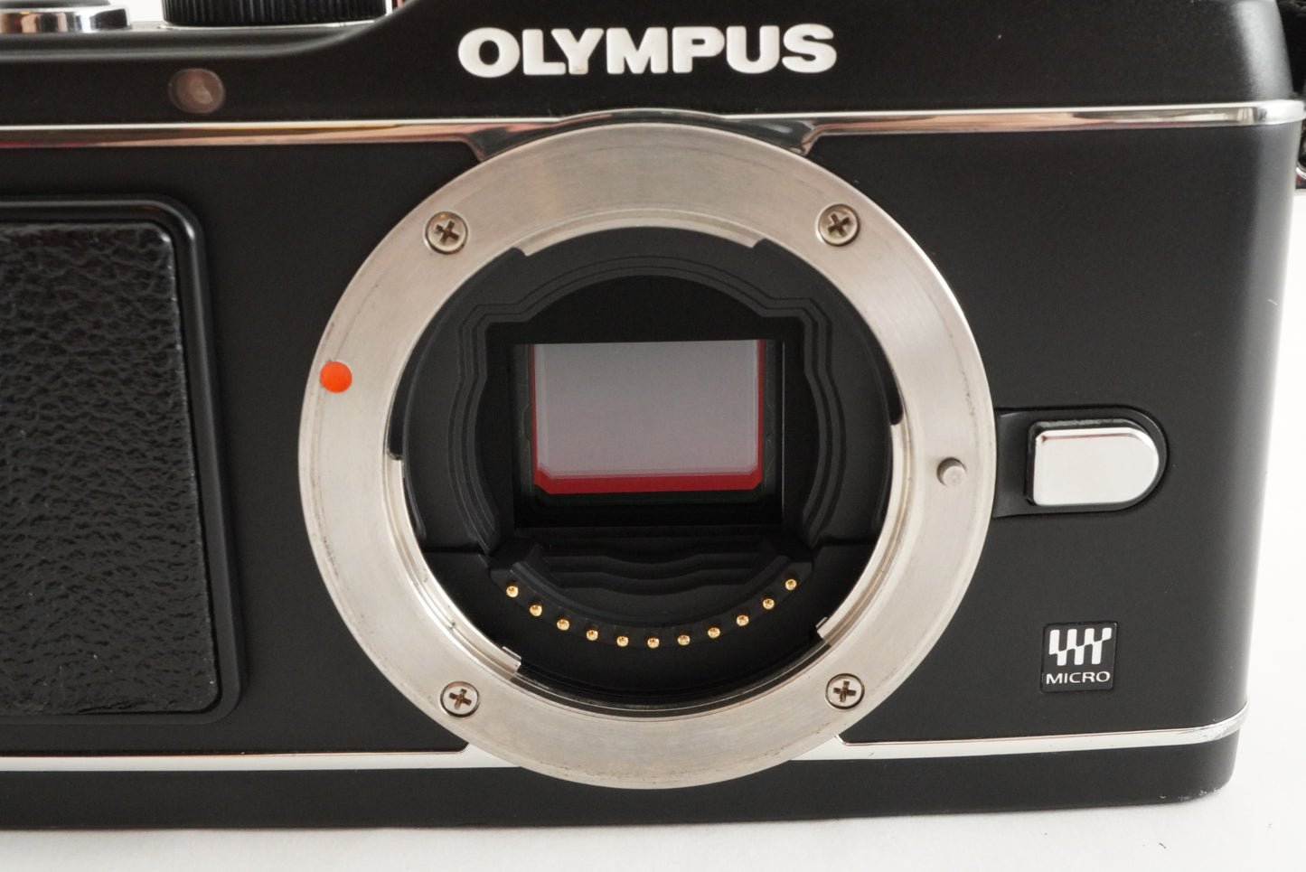 [S/C 10,378] OLYMPUS PEN E-P3 Black + M.ZUIKO 14-42mm +40-150mm from Japan #2539