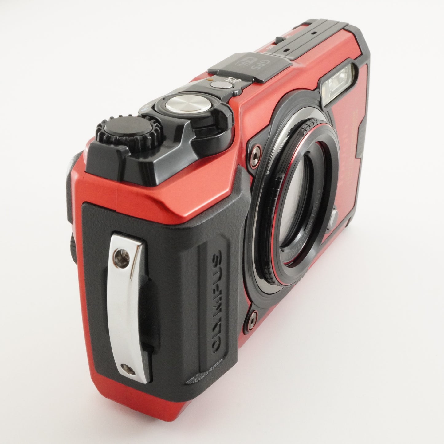 OLYMPUS Tough TG-6 Red With 4GB SDHC Card Digital Camera from Japan #3725