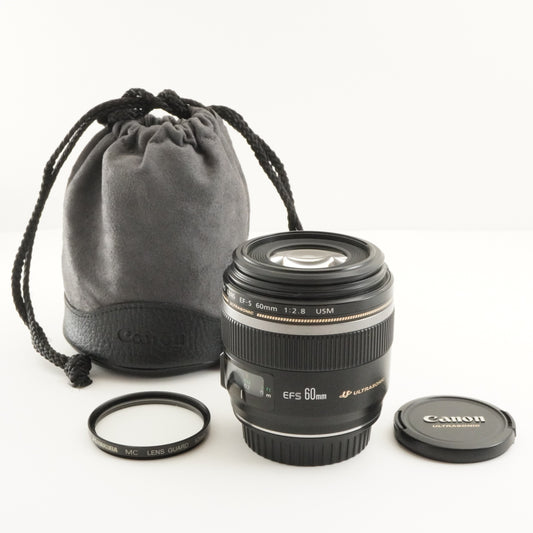 Canon EF-S 60mm F2.8 USM MACRO AF MACRO Lens from Japan #6755