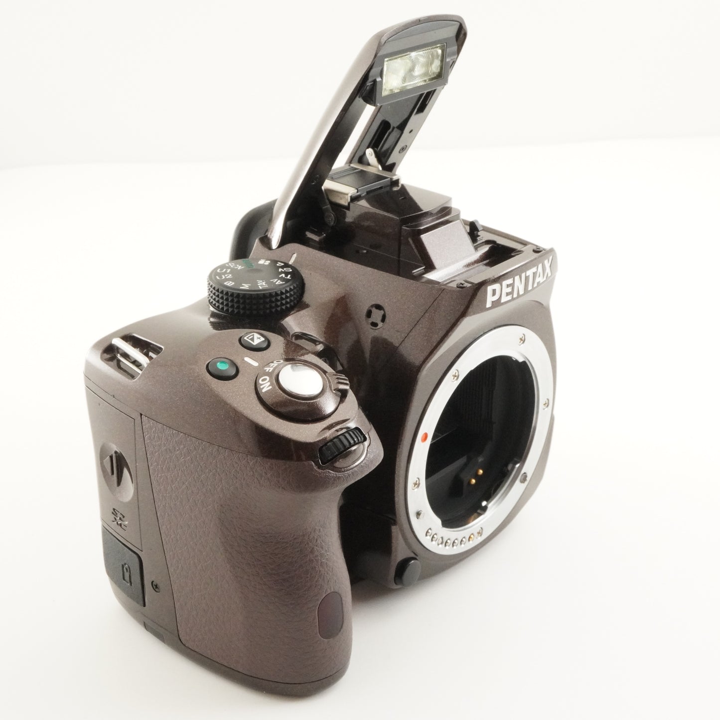[2,798 Shots] PENTAX K-50 Brown +18-55mmm +50-200mm DSLR Camera from Japan #6961