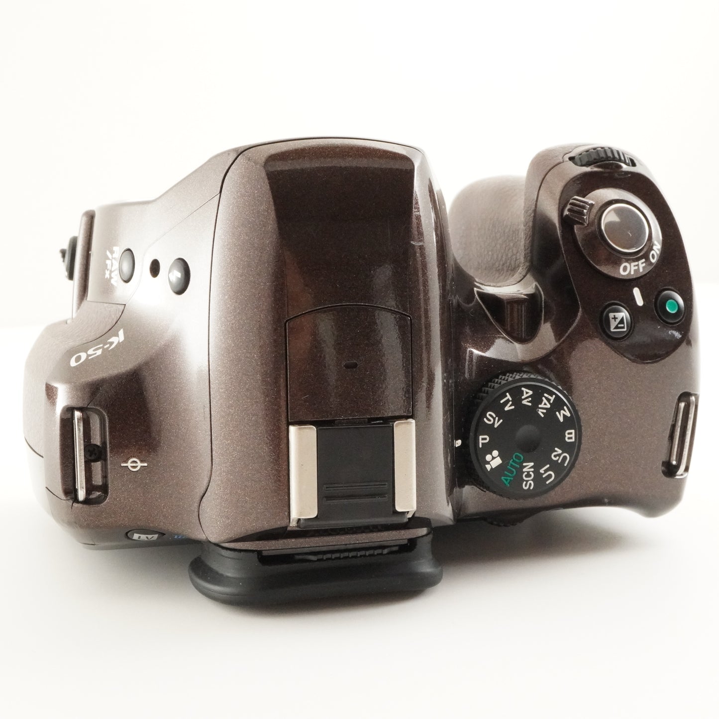 [2,798 Shots] PENTAX K-50 Brown +18-55mmm +50-200mm DSLR Camera from Japan #6961