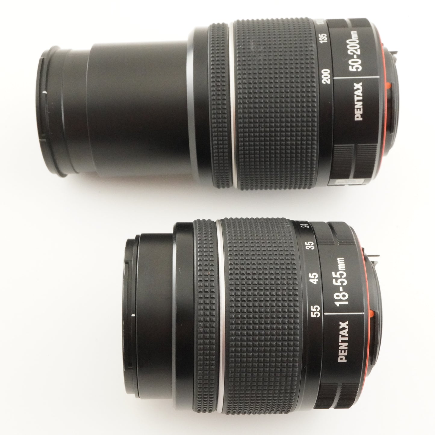 [2,798 Shots] PENTAX K-50 Brown +18-55mmm +50-200mm DSLR Camera from Japan #6961