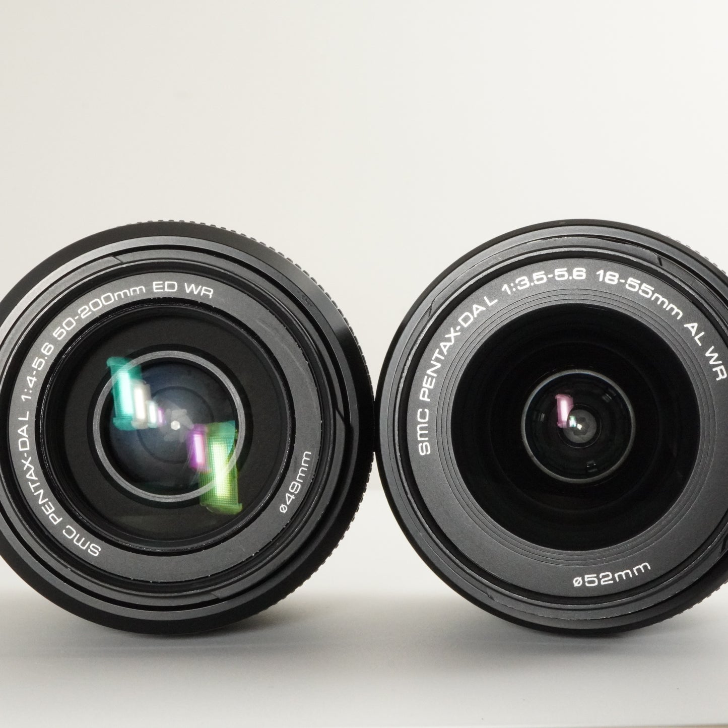 [2,798 Shots] PENTAX K-50 Brown +18-55mmm +50-200mm DSLR Camera from Japan #6961