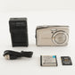 FUJIFILM FINEPIX F60fd Silver With 4GB SDHC Card Digital Camera from Japan #4014