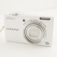 Nikon COOLPIX S6200 White With 4GB SDHC Card Digital Camera from Japan #3995