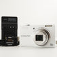 Nikon COOLPIX S6200 White With 4GB SDHC Card Digital Camera from Japan #3995