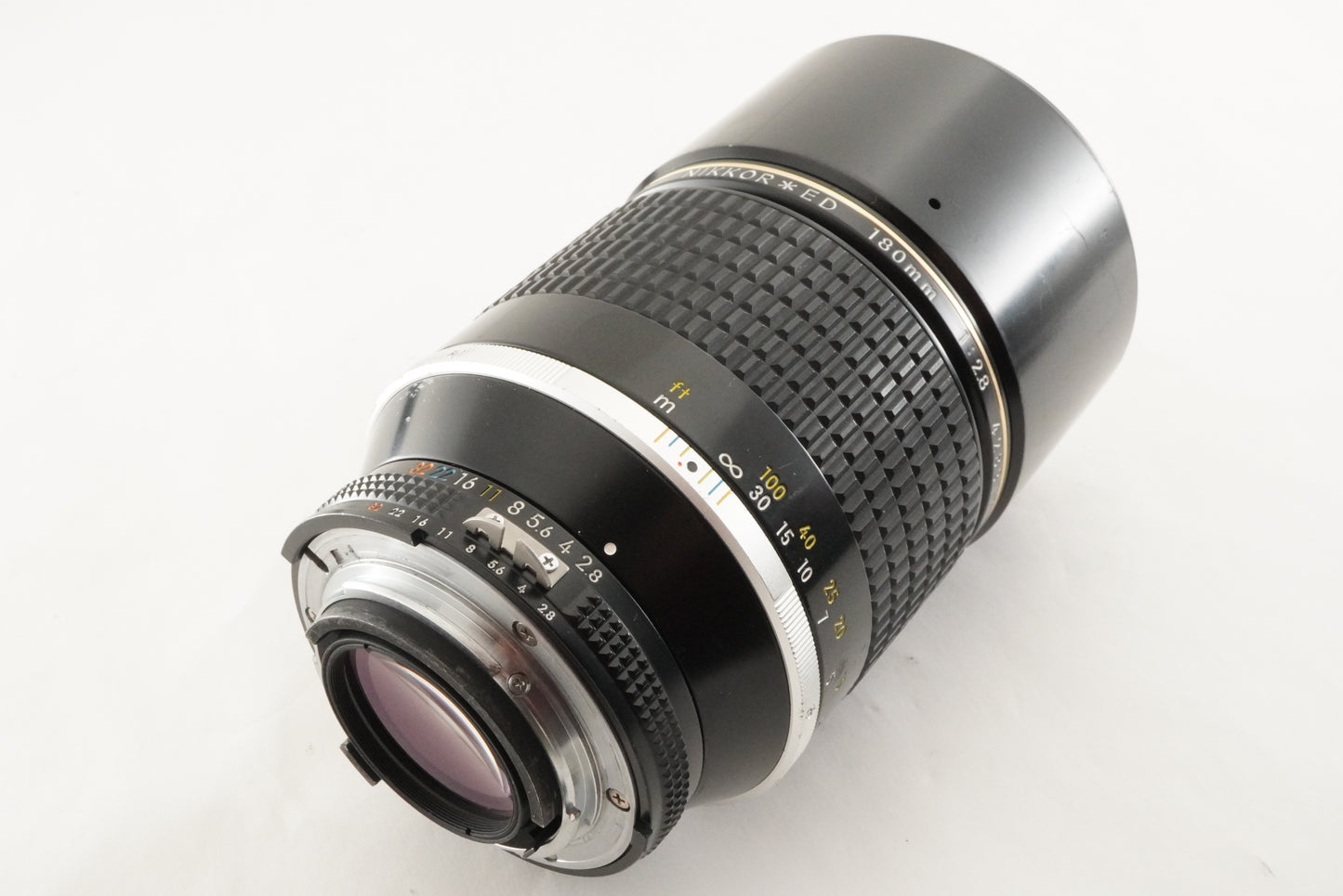 Nikon Ai-s NIKKOR ED 180mm F2.8 MF Telephoto Lens from Japan #2716