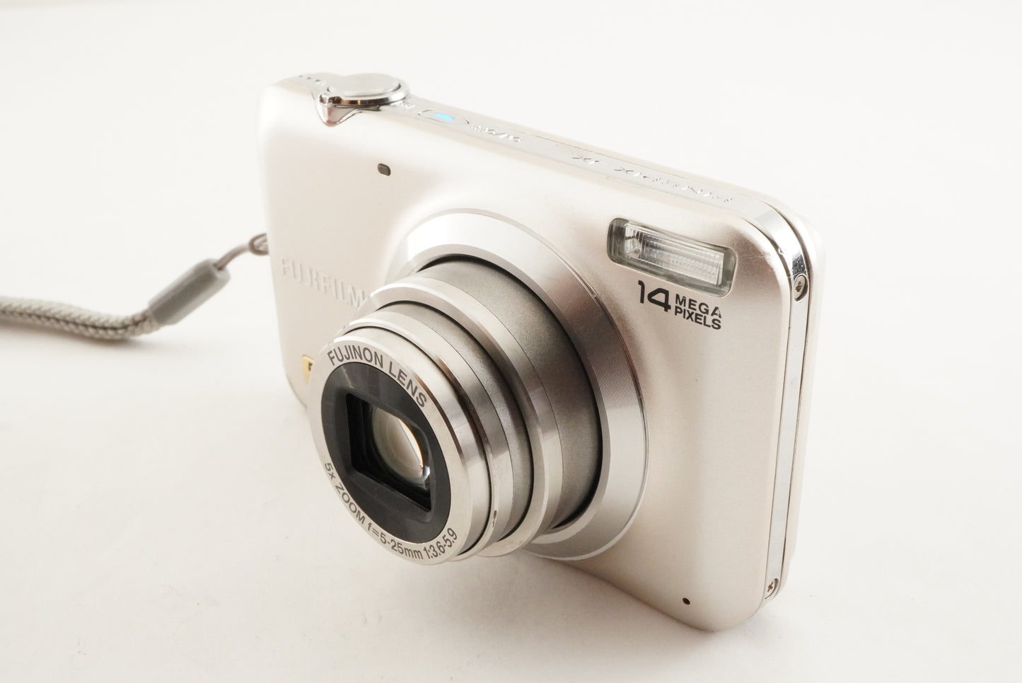 FUJIFILM FINEPIX JX280 Silver With 4GB SDHC Card Digital Camera from Japan #2566