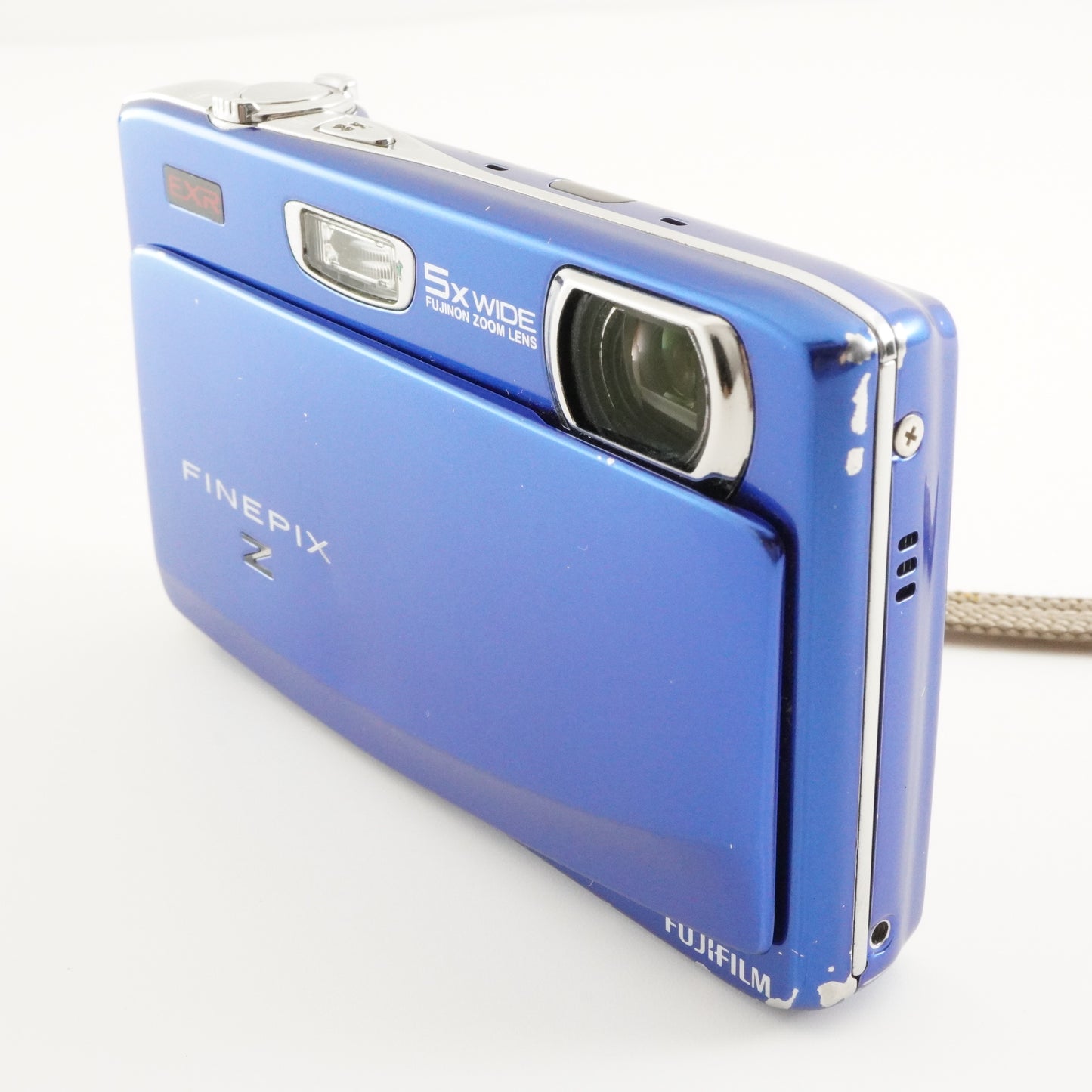 FUJIFILM FINEPIX Z900 EXR Blue + 4GB SDHC Card Digital Camera from Japan #7315