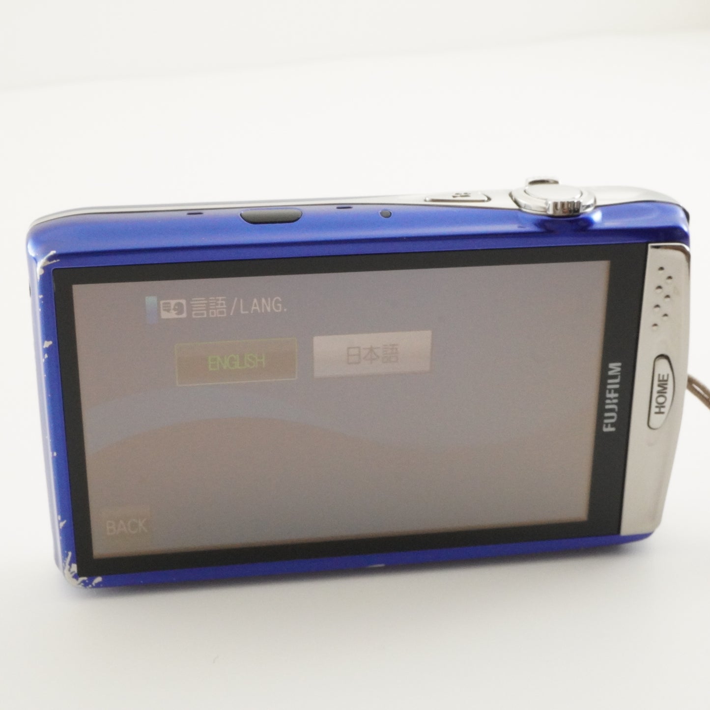 FUJIFILM FINEPIX Z900 EXR Blue + 4GB SDHC Card Digital Camera from Japan #7315