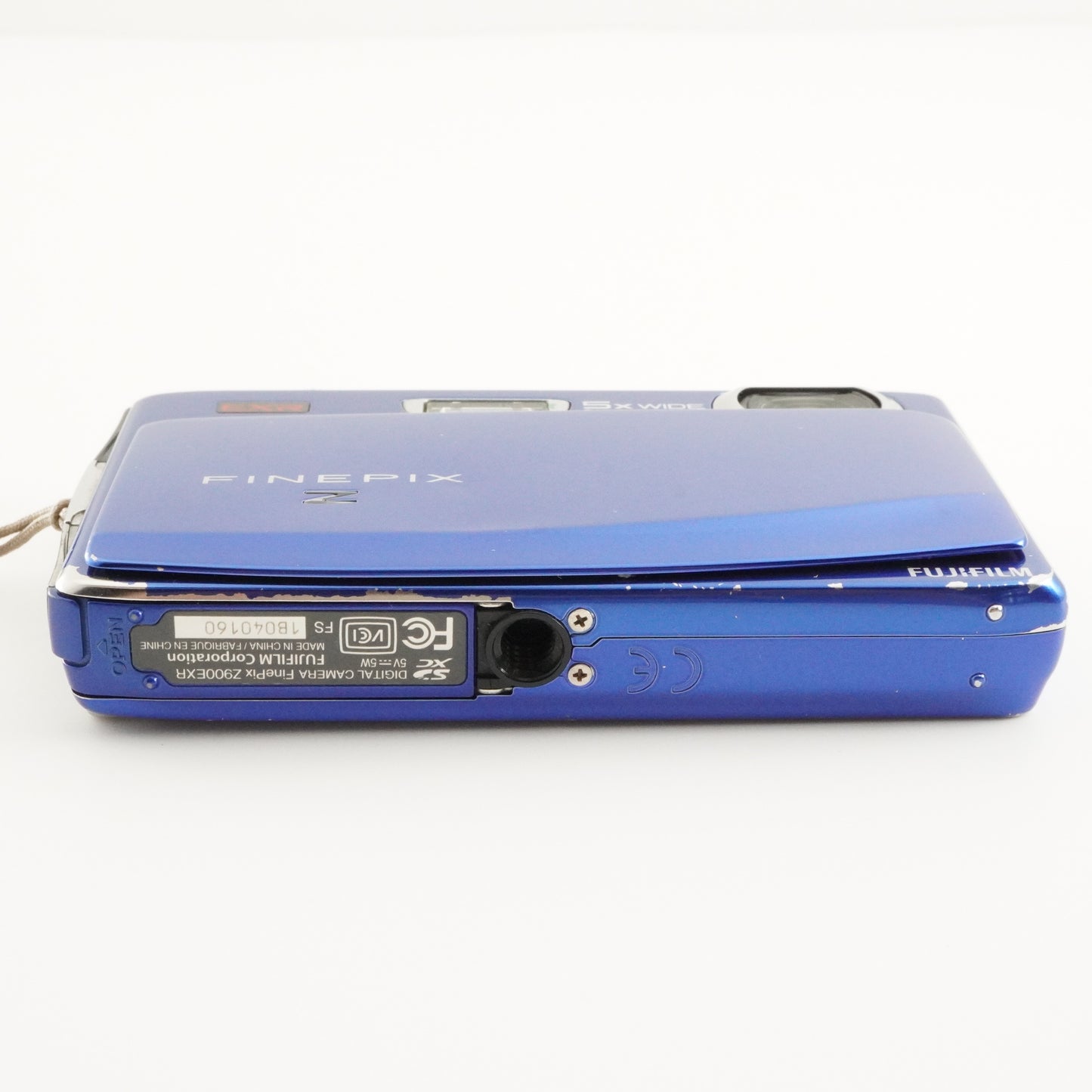 FUJIFILM FINEPIX Z900 EXR Blue + 4GB SDHC Card Digital Camera from Japan #7315