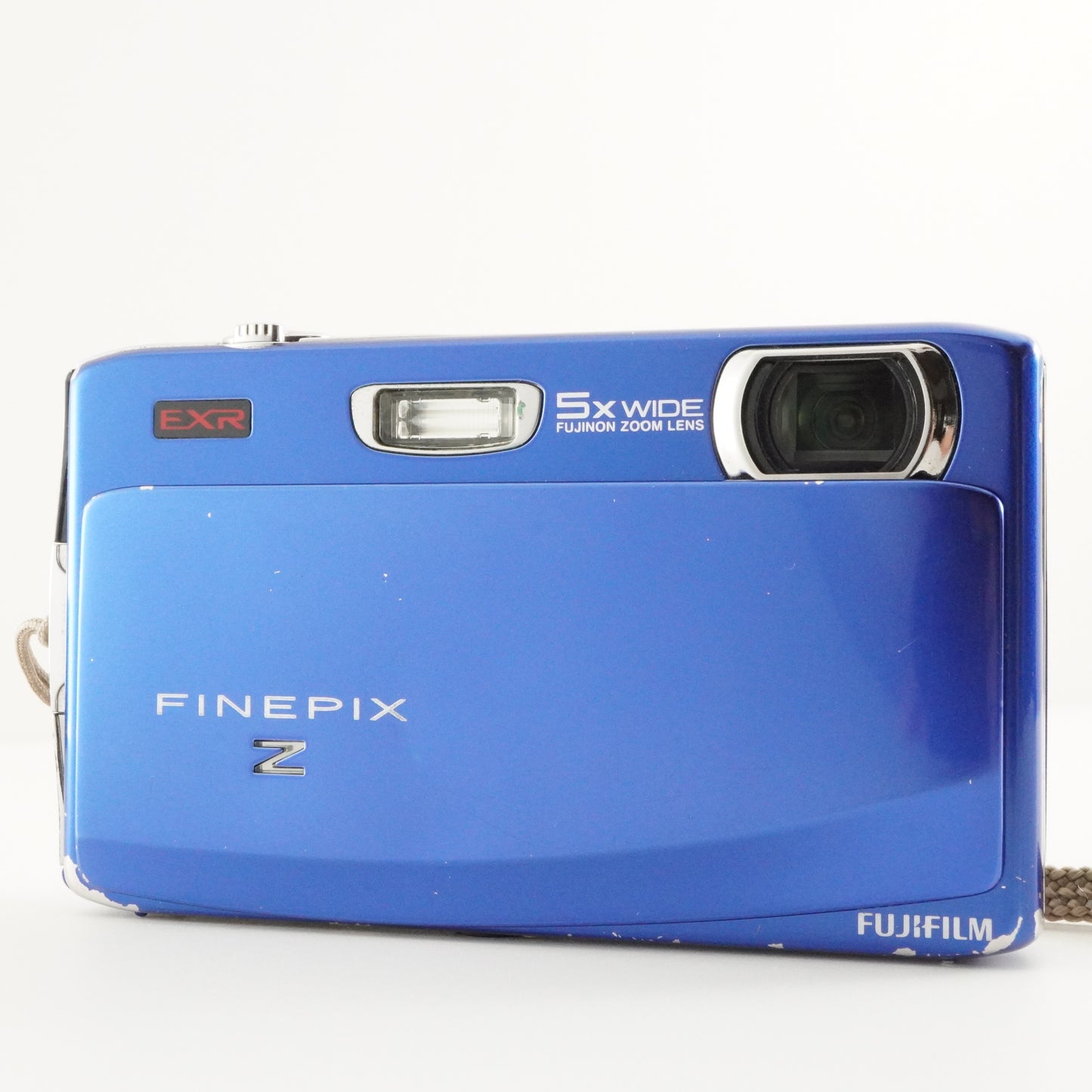FUJIFILM FINEPIX Z900 EXR Blue + 4GB SDHC Card Digital Camera from Japan #7315