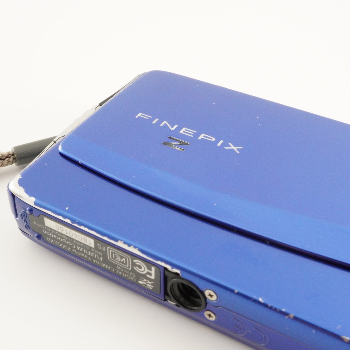 FUJIFILM FINEPIX Z900 EXR Blue + 4GB SDHC Card Digital Camera from Japan #7315