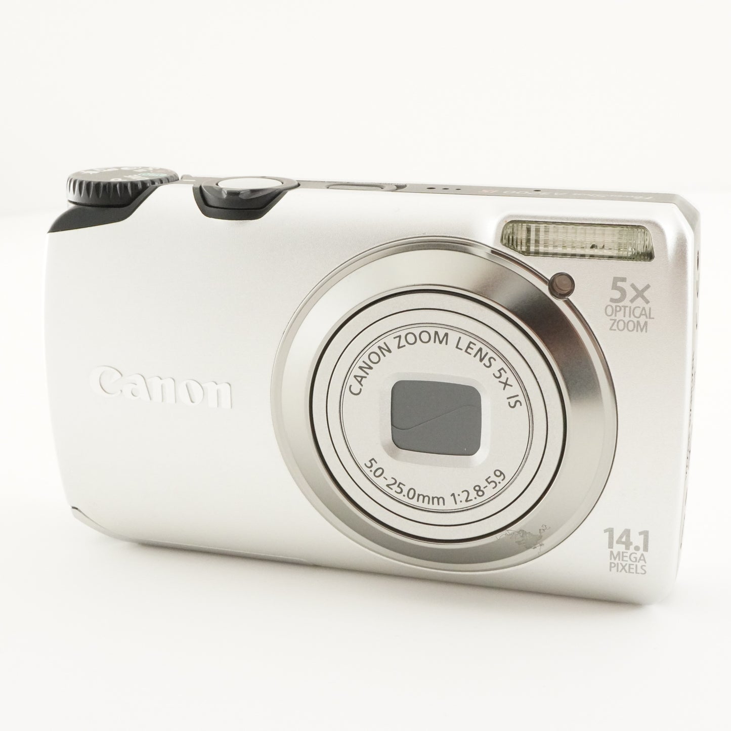 Canon PowerShot A3200 IS Silver + 4GB SDHC Card Digital Camera from Japan #7363