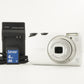 Canon PowerShot A3200 IS Silver + 4GB SDHC Card Digital Camera from Japan #7363
