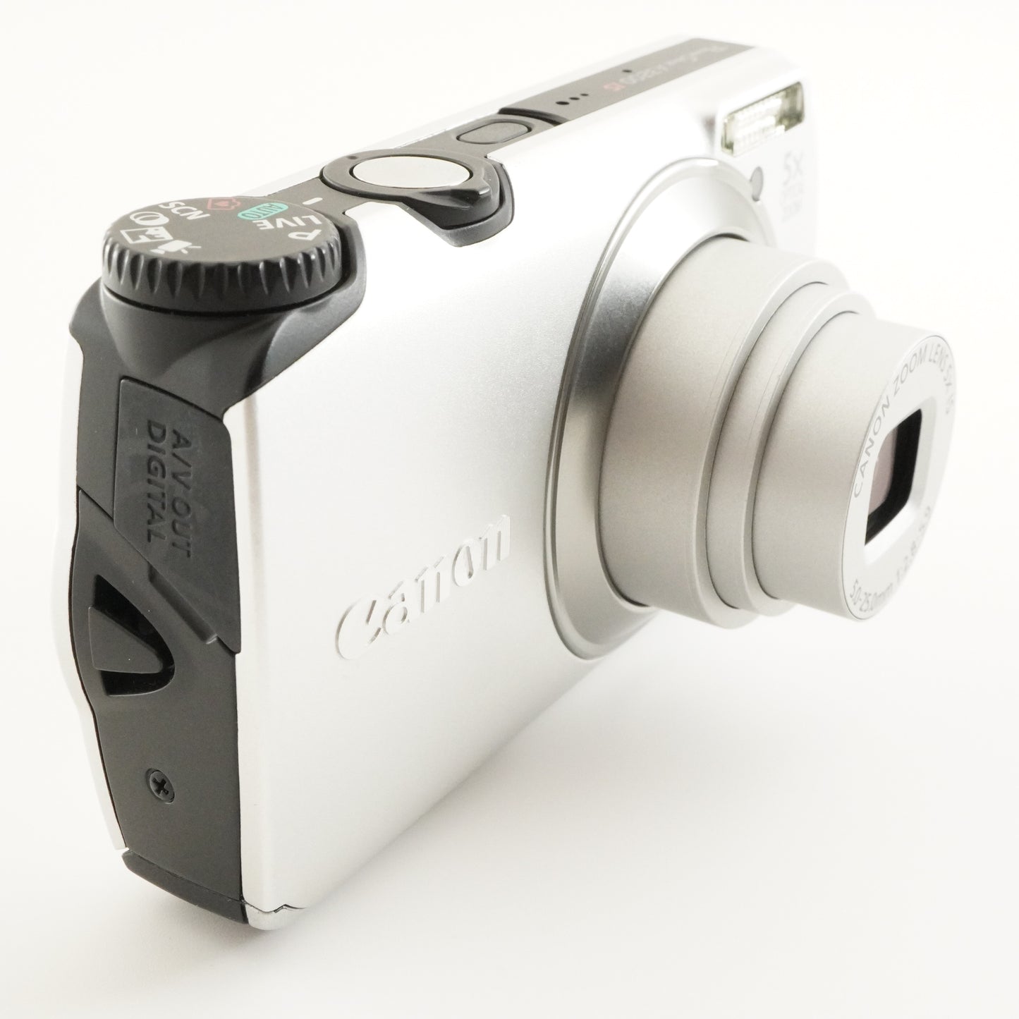 Canon PowerShot A3200 IS Silver + 4GB SDHC Card Digital Camera from Japan #7363