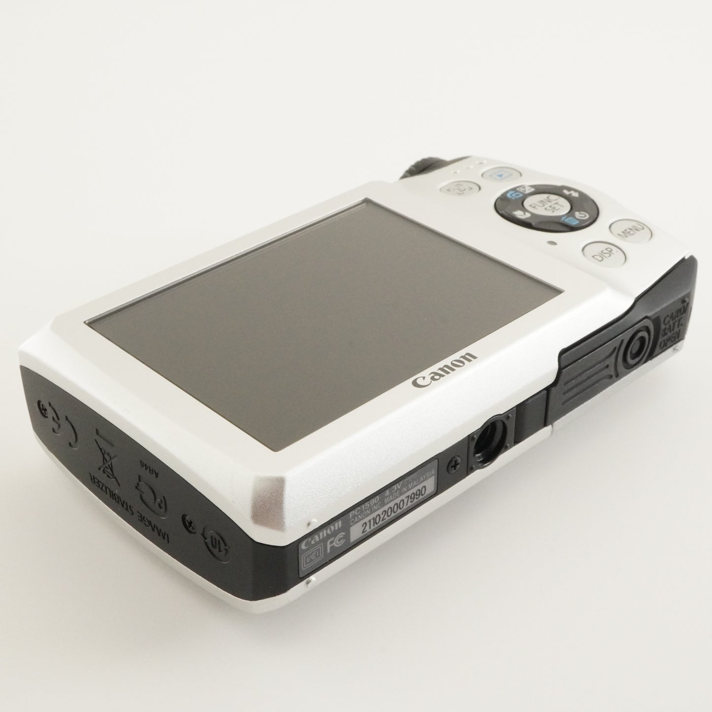 Canon PowerShot A3200 IS Silver + 4GB SDHC Card Digital Camera from Japan #7363