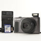 Canon PowerShot SX620 HS Black + 4GB SDHC Card Digital Camera from Japan #7355