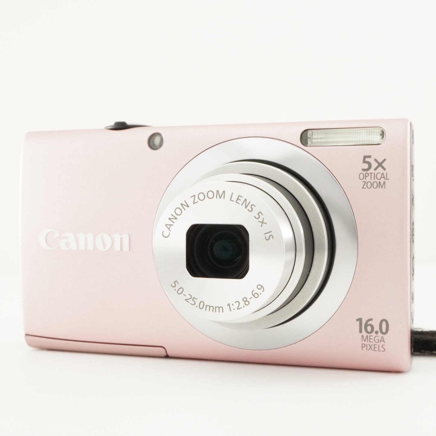 Canon PowerShot A2400 IS Pink With 4GB SDHC Card Digital Camera from Japan #7365